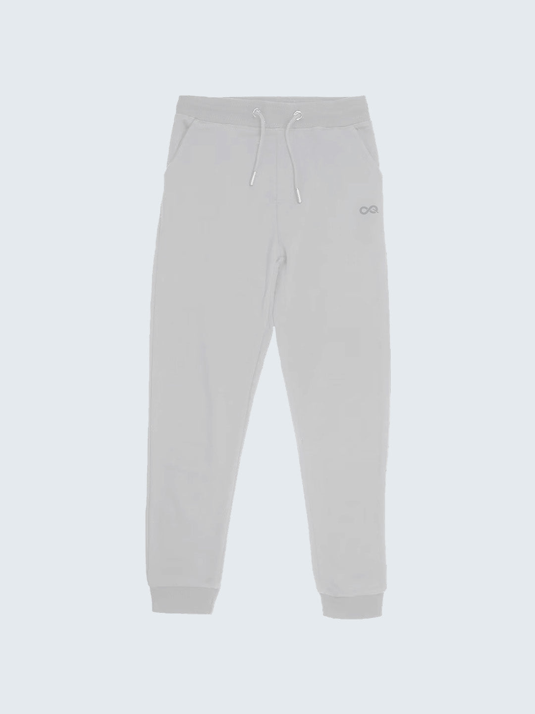 Kid&#39;s Active Trackpants - White (Front)