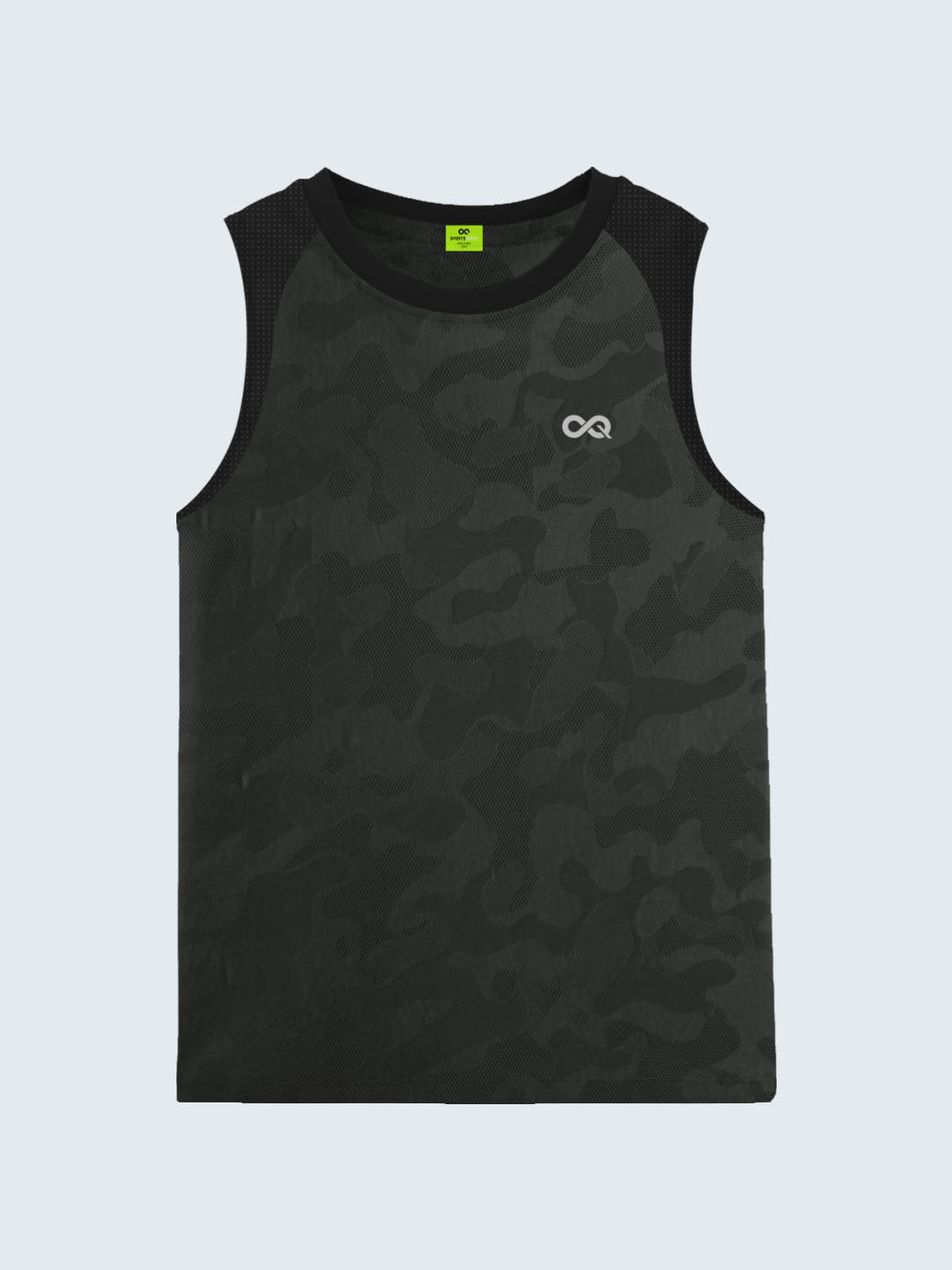 Kid&#39;s Active Camouflage Vest - Black (Front)