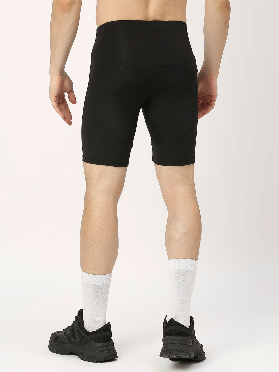 Men's Compression Shorts - Black - 1