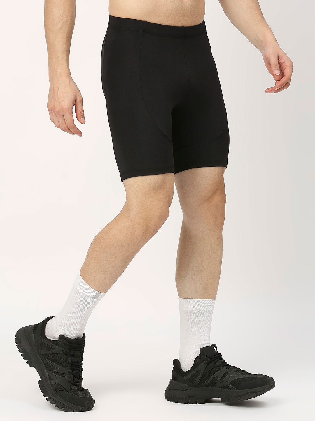Shop Men's Black Compression Shorts - Optimal Support and