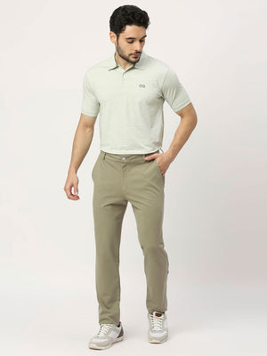 Men's Sports Polo - Olive Green - 6