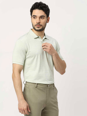 Men's Sports Polo - Olive Green - 4