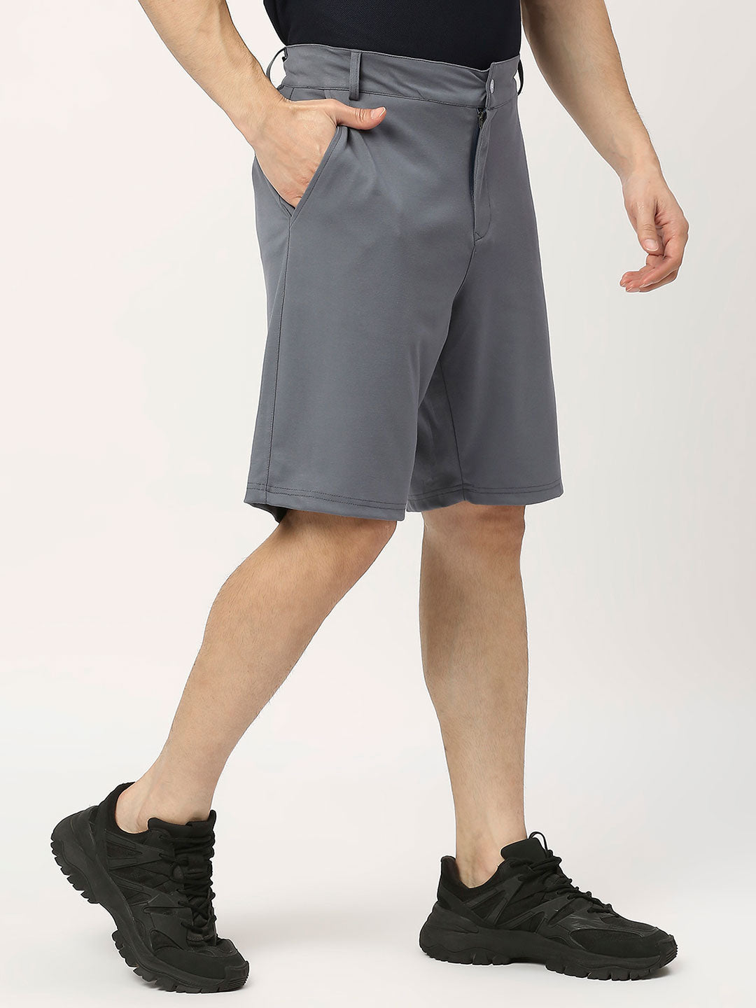 Men&#39;s Sports Shorts - Grey - 4