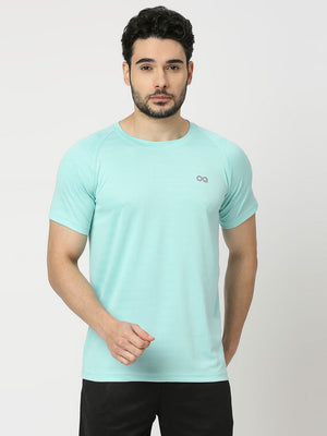 Men's Sports T-Shirt - Mint Green - 1