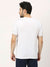 Men's Striped Sports T-Shirt - White - 1