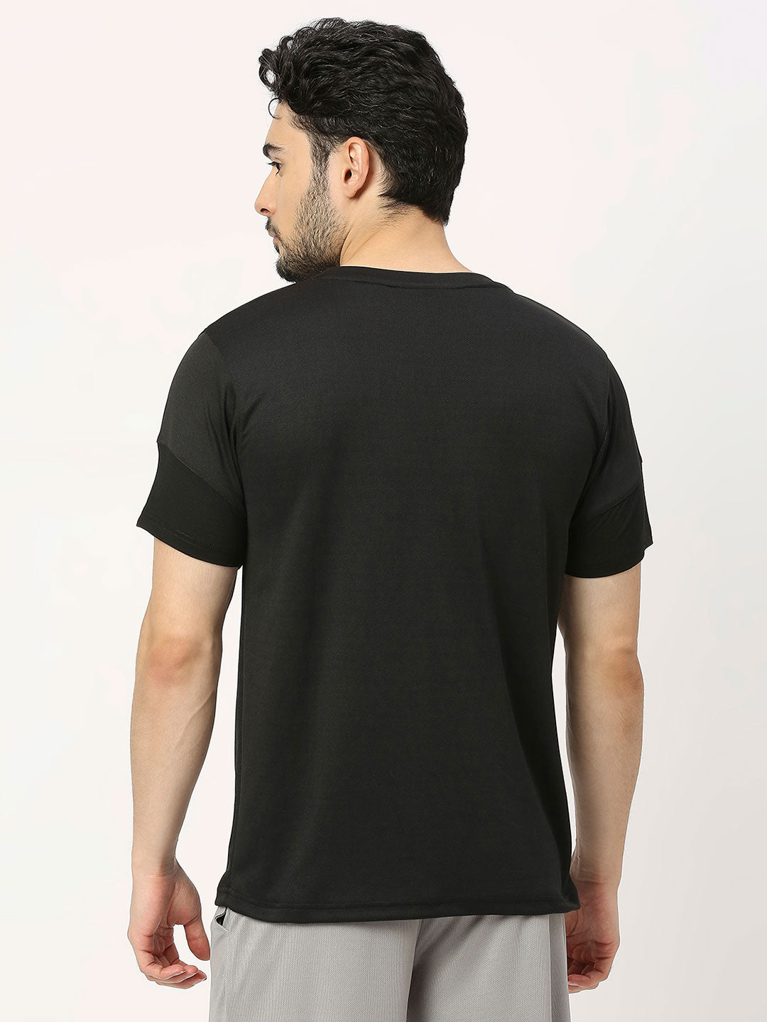 Men's Sports T-Shirt - Black - 1