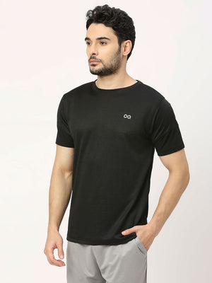 Men's Sports T-Shirt - Black - 3