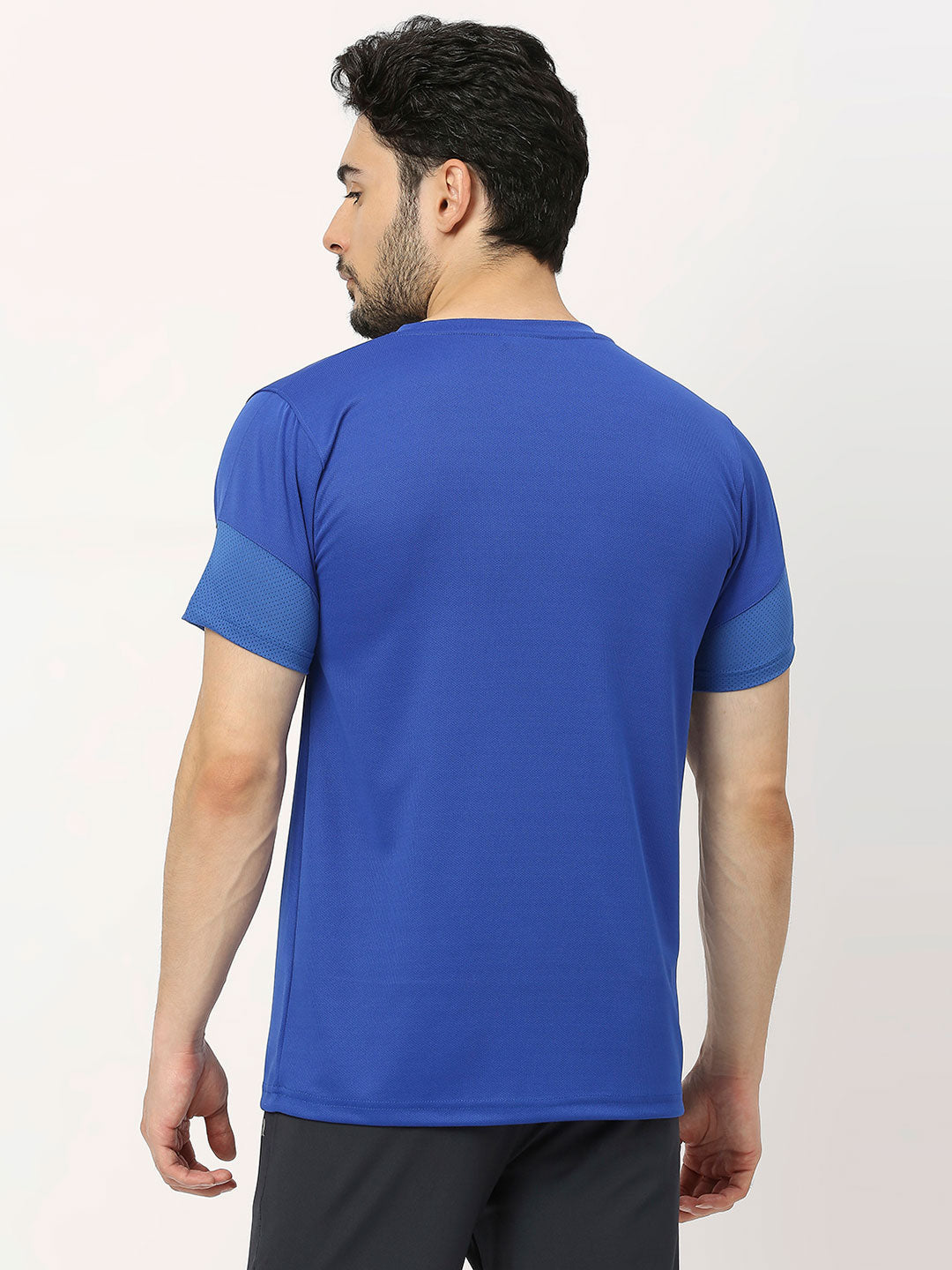 Men's Sports T-Shirt - Royal Blue - 1