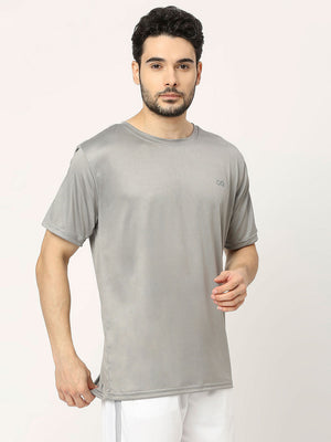 Men's Sports T-Shirt - Grey - 4