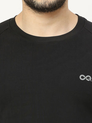 Men's Long Sleeve Sports T-Shirt - Black - 5