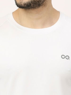 Men's Long Sleeve Sports T-Shirt - White - 5