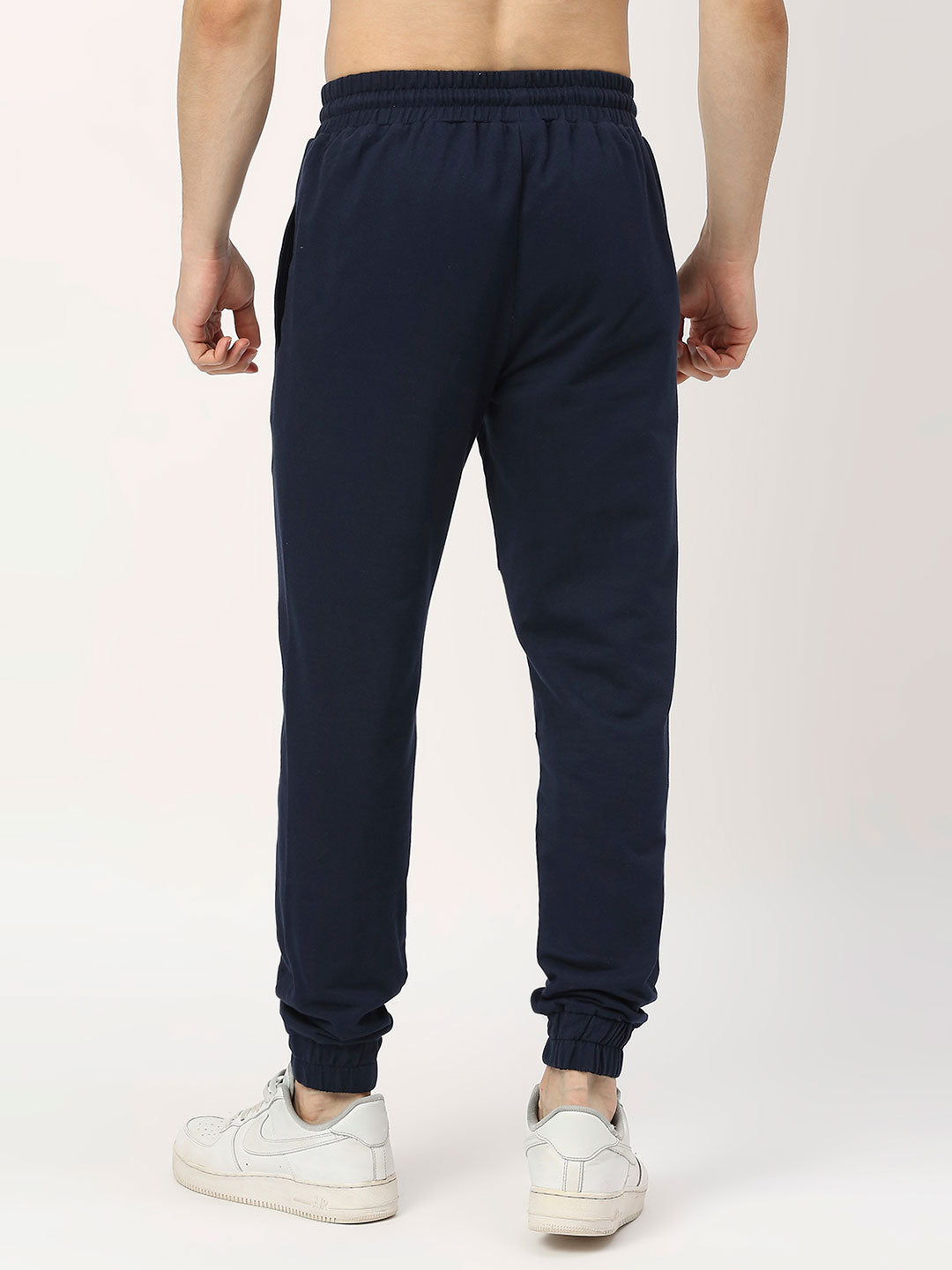 Men's Sports Trackpants - Navy Blue - 1
