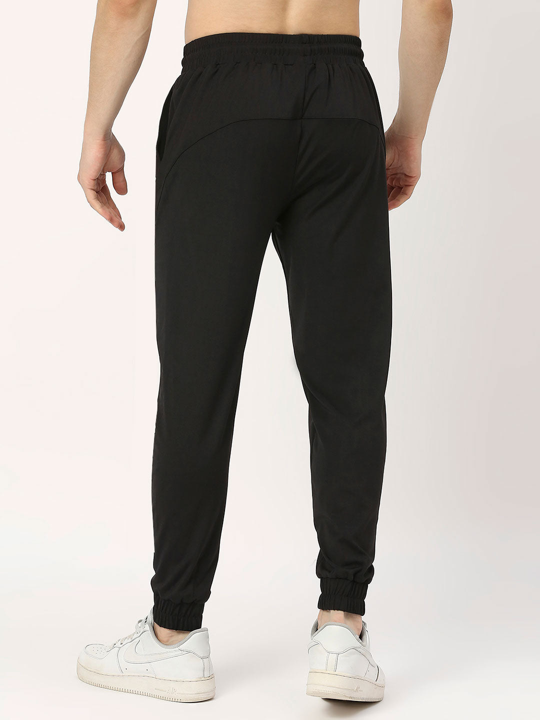 Men's Sports Trackpants - Black - 1