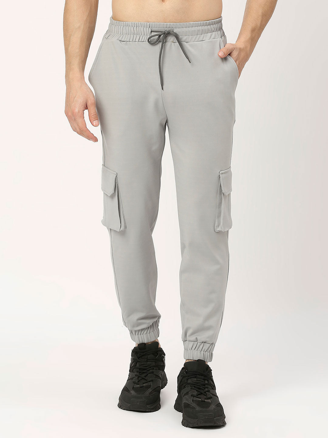 Men&#39;s Sports Trackpants - Grey - 1