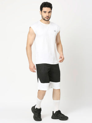 Men's Sports Vest - White - 6