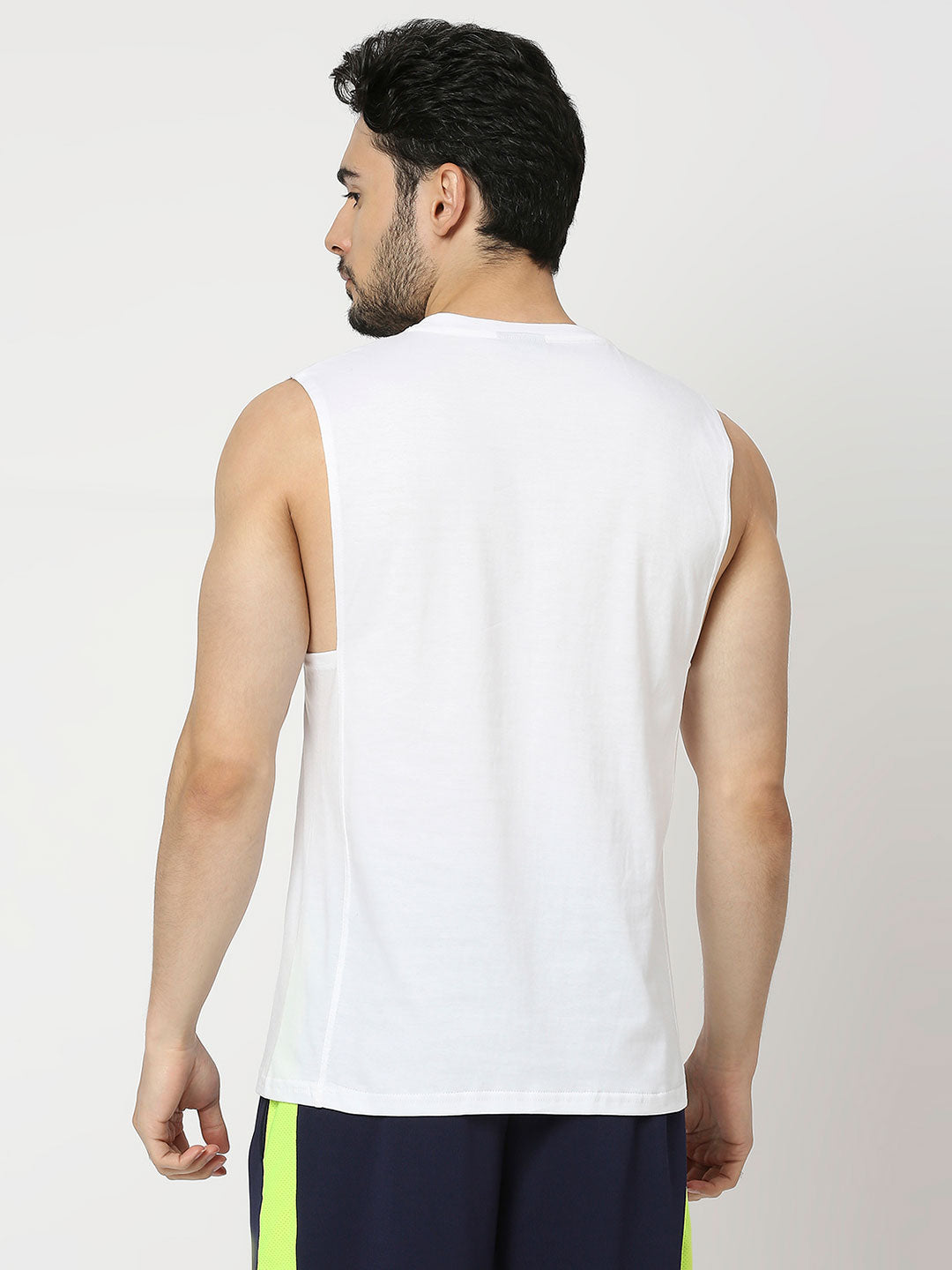 Men's Sports Vest - White - 1
