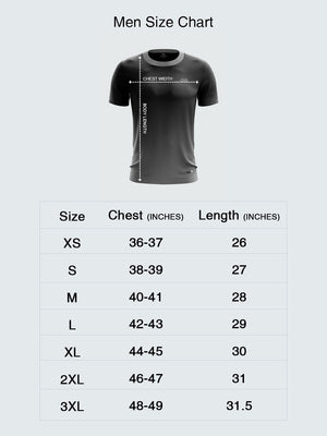 Men Charcoal Stretch Solid Active Premium T-shirt - A10046CC