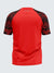 Men Printed Red Raglan Sleeve T-shirt-1703RD - Sportsqvest