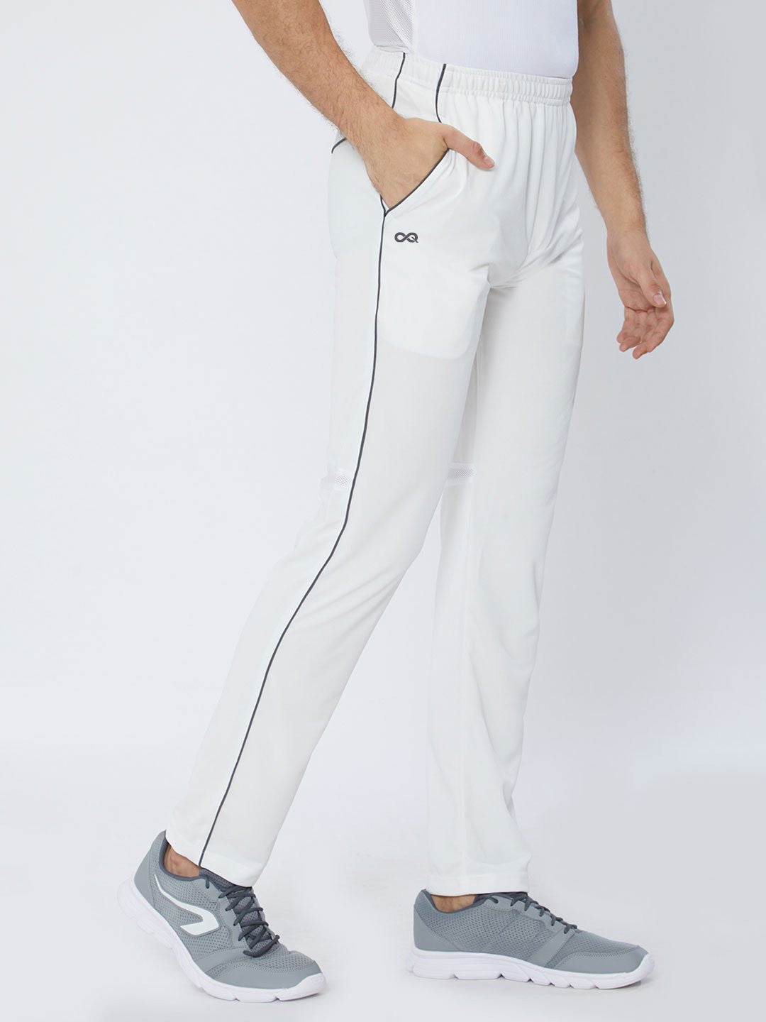 Men White Cricket Pants - A10015WH