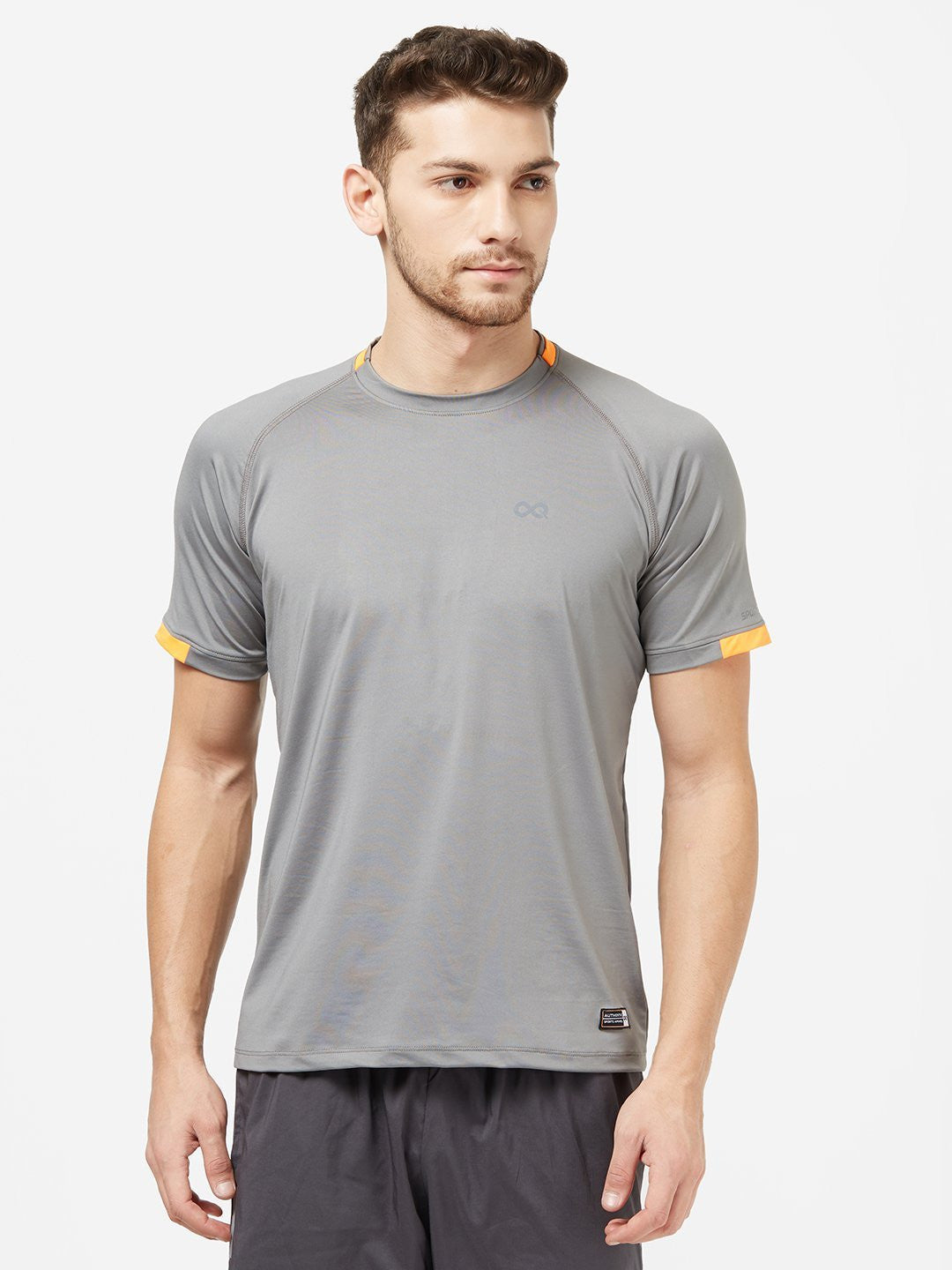 Solid gray hot sale t shirt