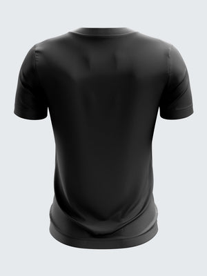 Men Grey Printed Football Jersey Sportsqvest