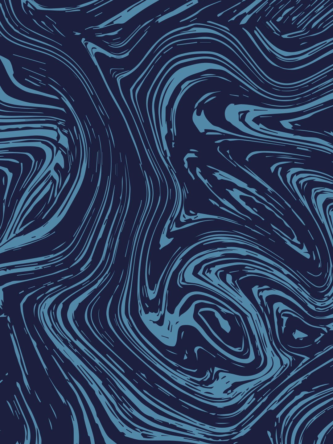 Men Navy Blue Printed Round Neck Training T-shirt-1338NBSportsqvest