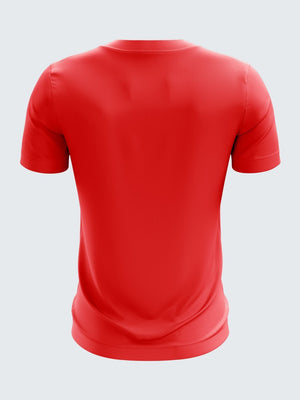 Men Red Camouflage T-shirt Sportsqvest