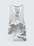 Men Racerback Grey Printed Vest-1672GY - Sportsqvest