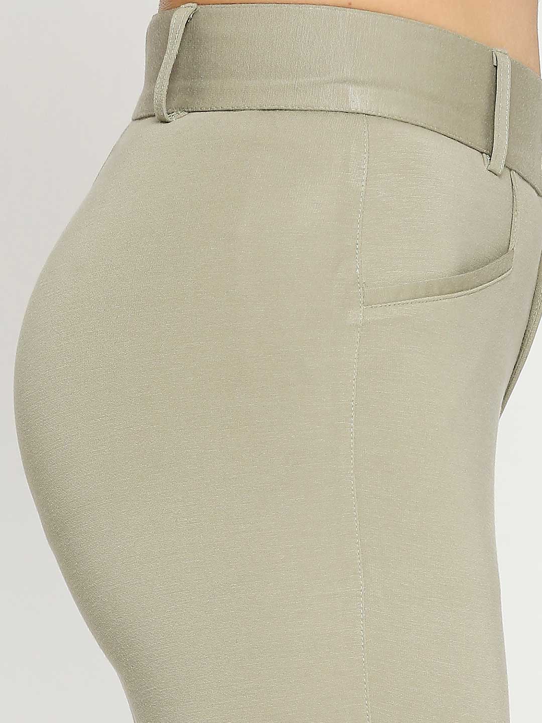 Women&#39;s Green Golf Pants - 6