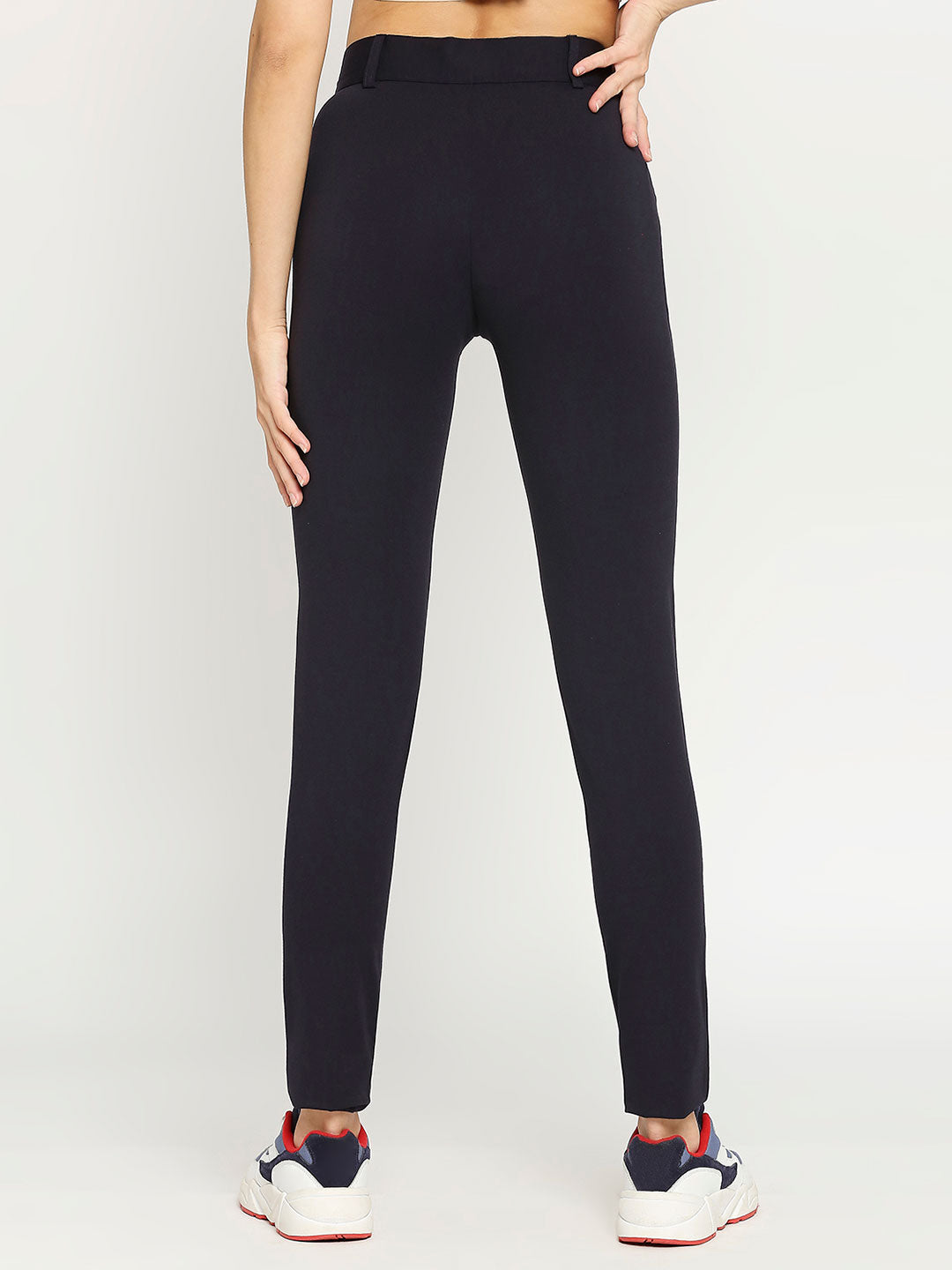 Women's Black Golf Pants - 1