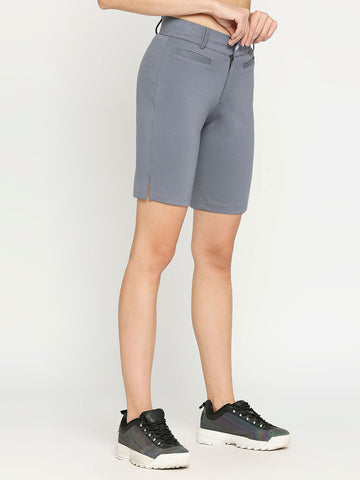 womens grey golf shorts