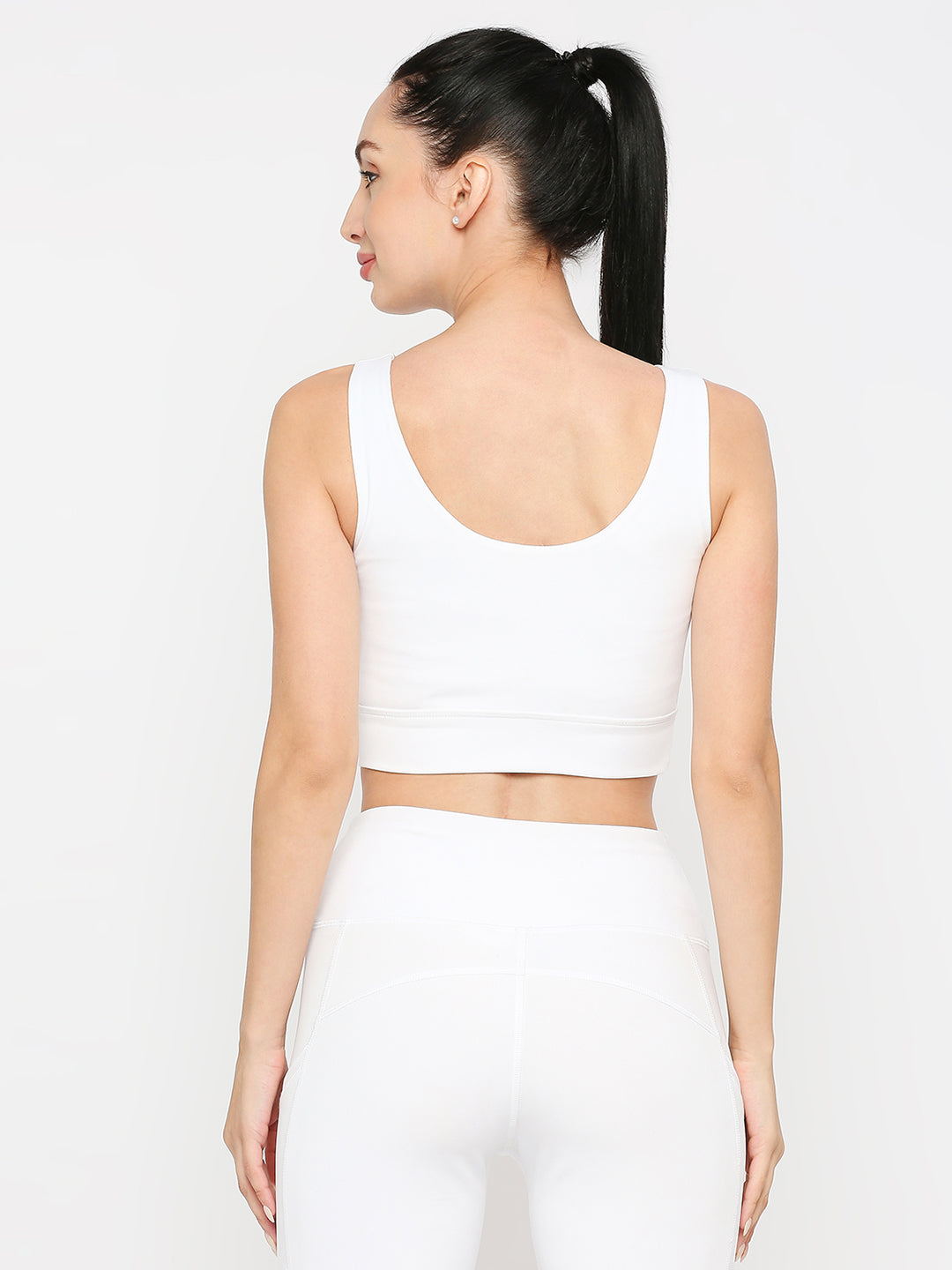 Women's Sports Bra - White - 5