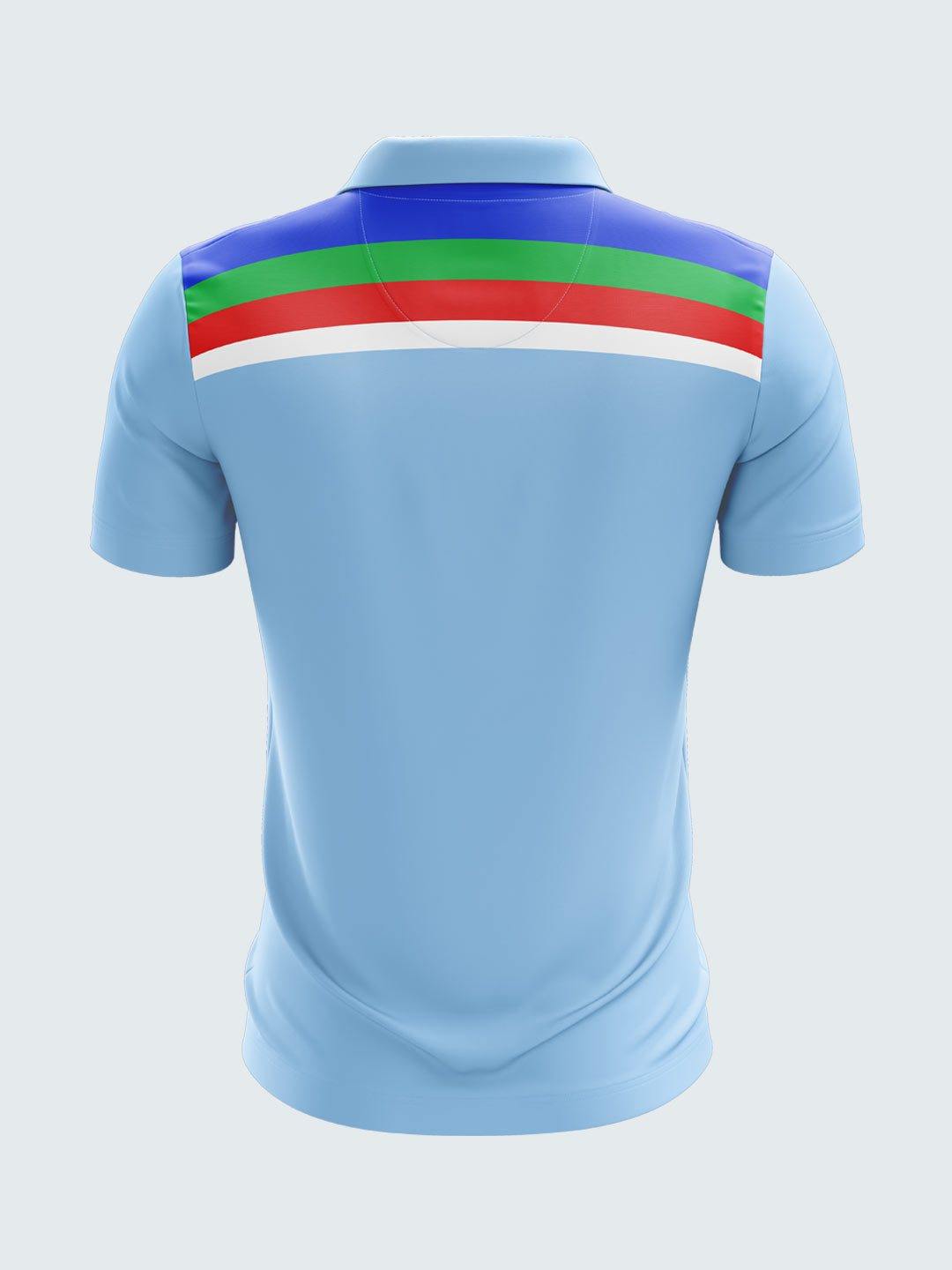 1992 Retro England Cricket Jersey Printed Polo T-Shirt-1816 - Sportsqvest