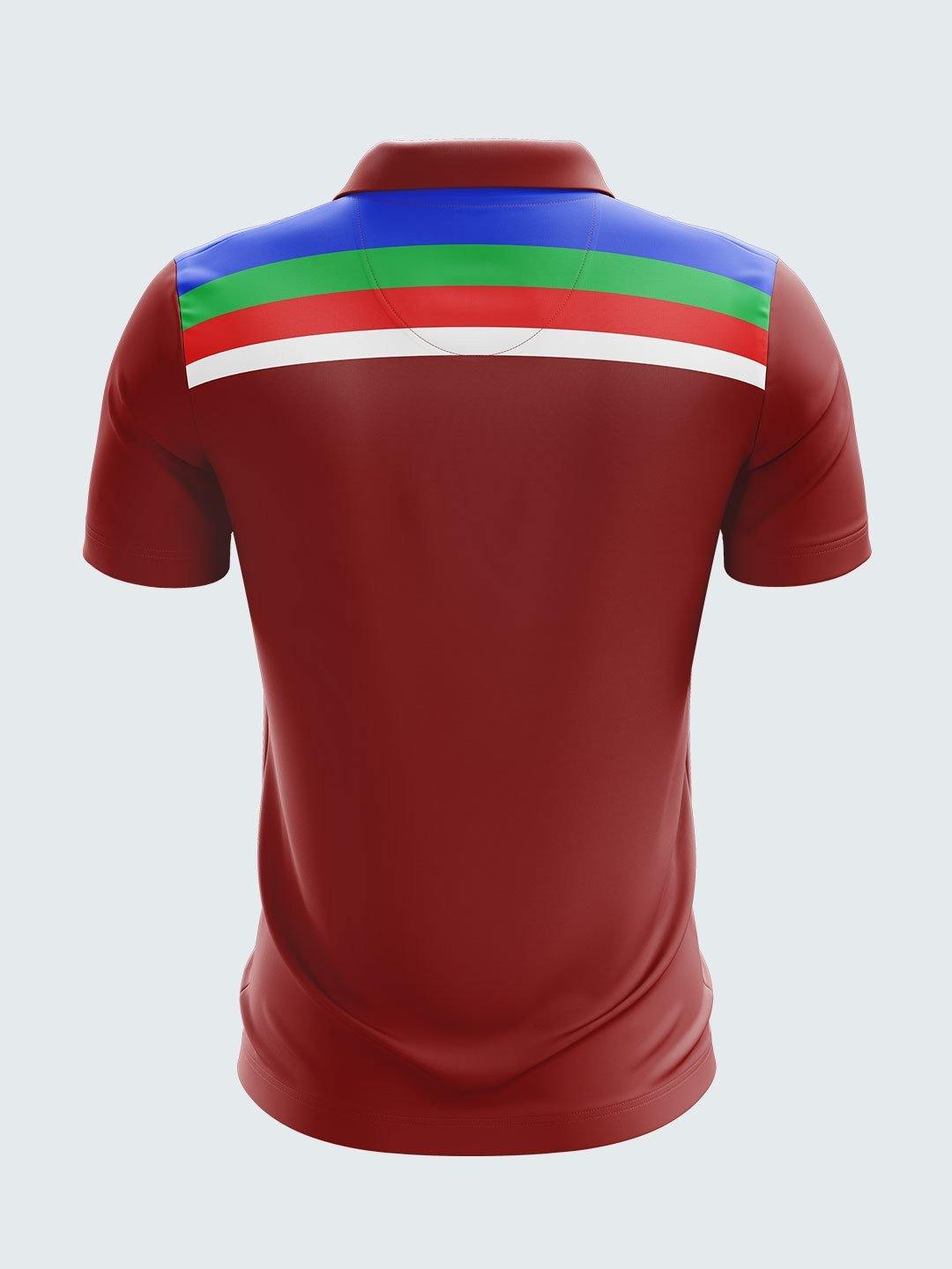 1992 West Indies Concept Fan Jersey Printed Polo T-shirt-1824 - Sportsqvest