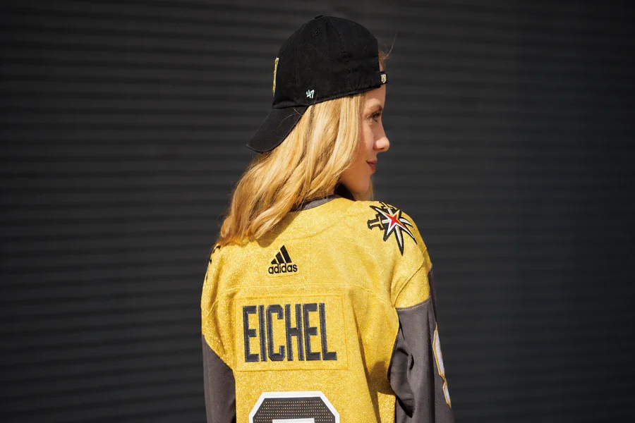 ellow Hockey Jersey